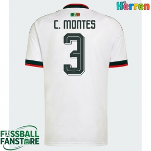 Mexiko Cesar Montes #3 Replik Auswärtstrikot WM 2026 Kurzarm